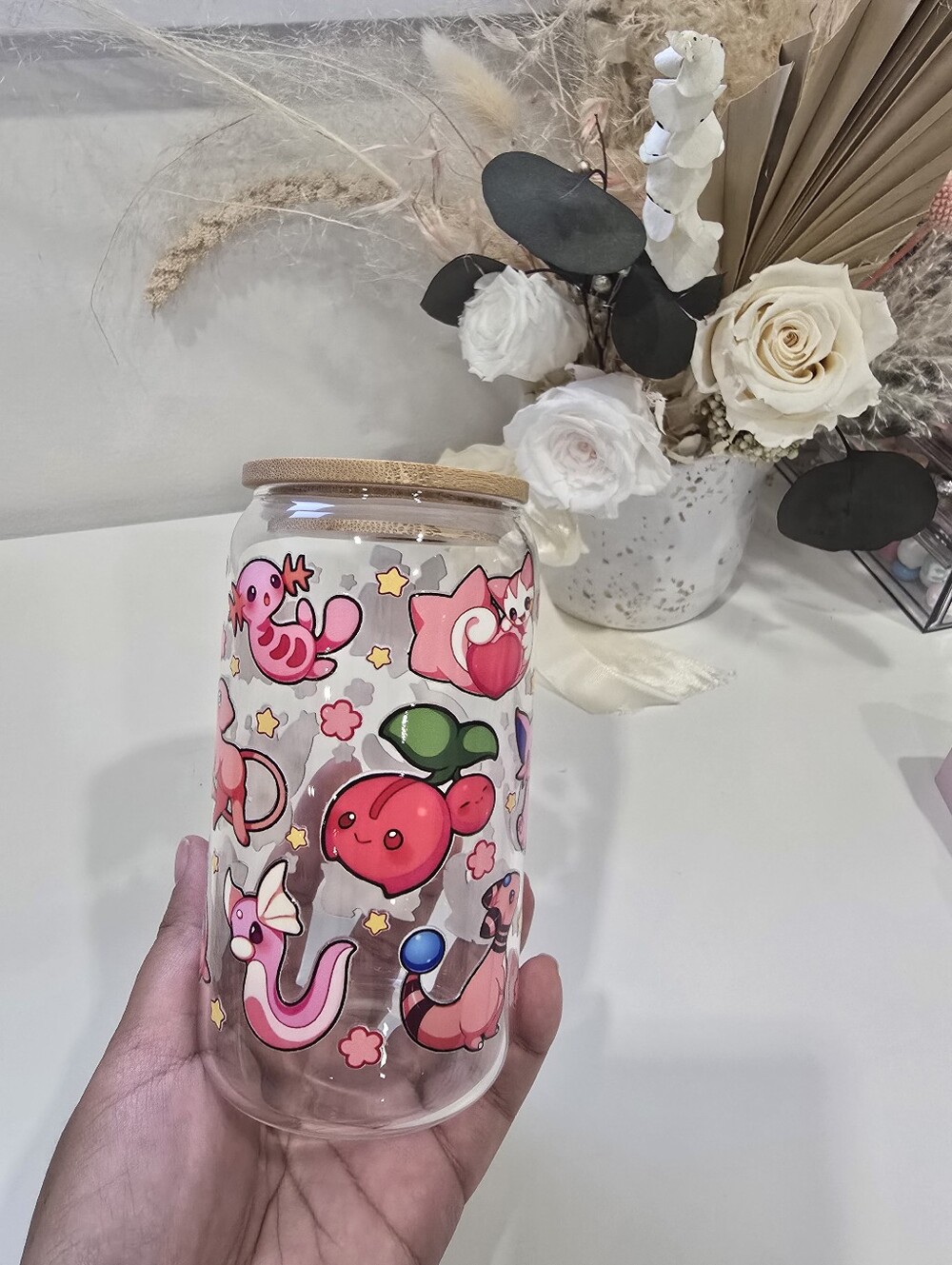 Pokemon Glass Tumbler
